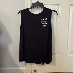 Navy blue Old Navy shirt.